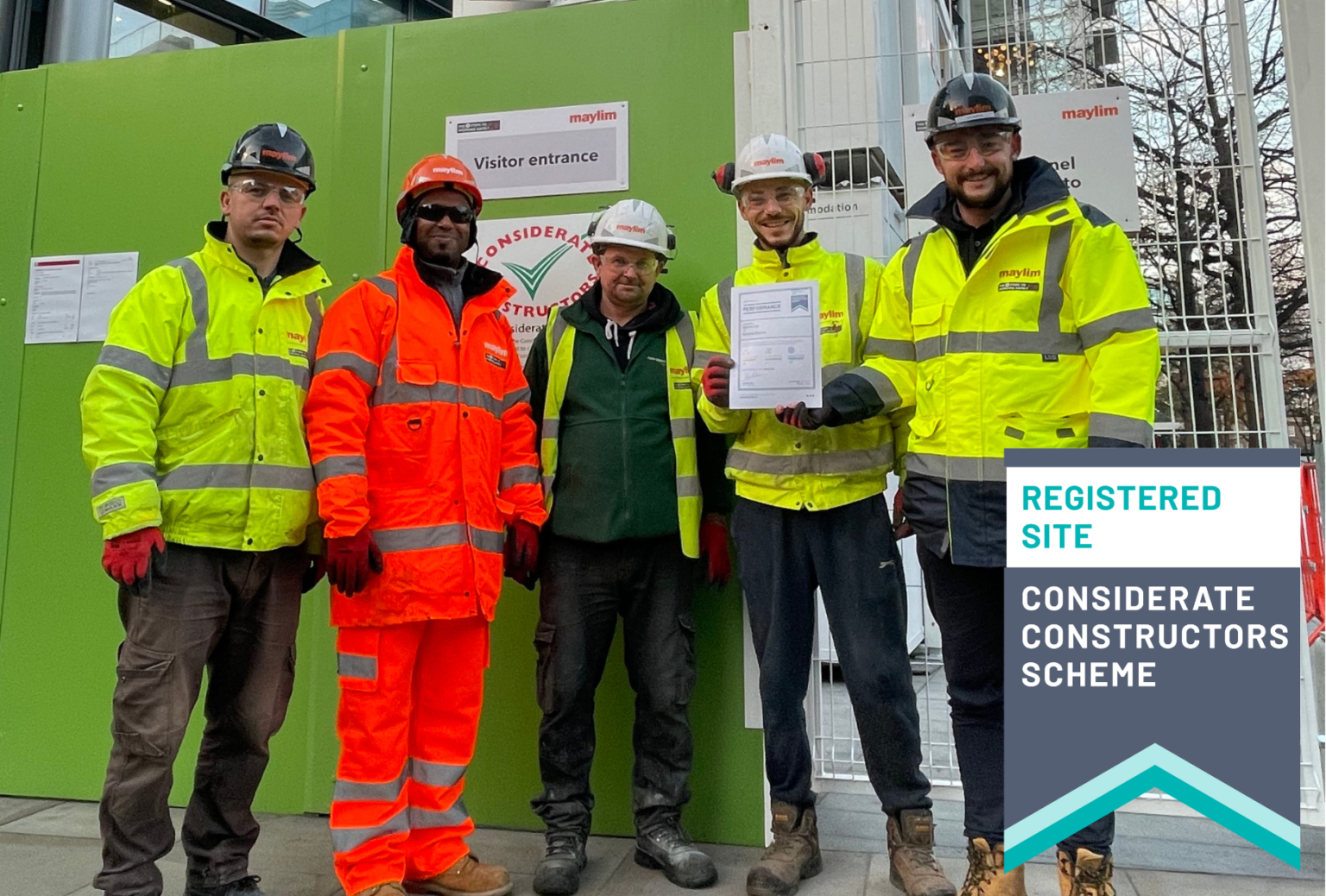 Maylim News Square Receives 'Excellent' CCS Score