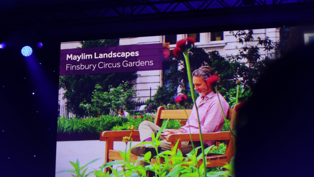 BALI Award → Maylim Wins BALI Principal Award for Finsbury Circus Gardens. Landscaping Award, Industry Recognition, Principal Award, Prestigious Landscaping Honour, Public Realm Excellence Award