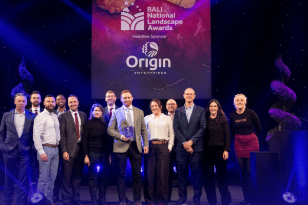 Restored Finsbury Circus Gardens with lawns, seating, and mature London Plane trees
