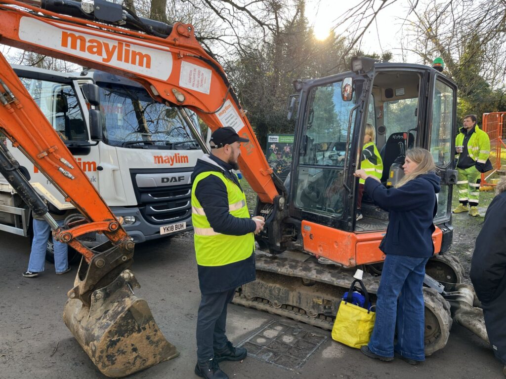 Digger Day at Crystal Palace Park brought together families, future engineers and our project team for a morning of discovery and inspiration. We’re proud to be regenerating this much‑loved park, creating new spaces, including a dinosaur‑themed playground and improving facilities for the whole community.