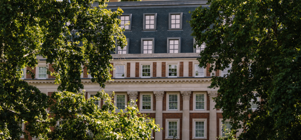 Completed Grosvenor Square landscape with improved access, lighting and public amenities.